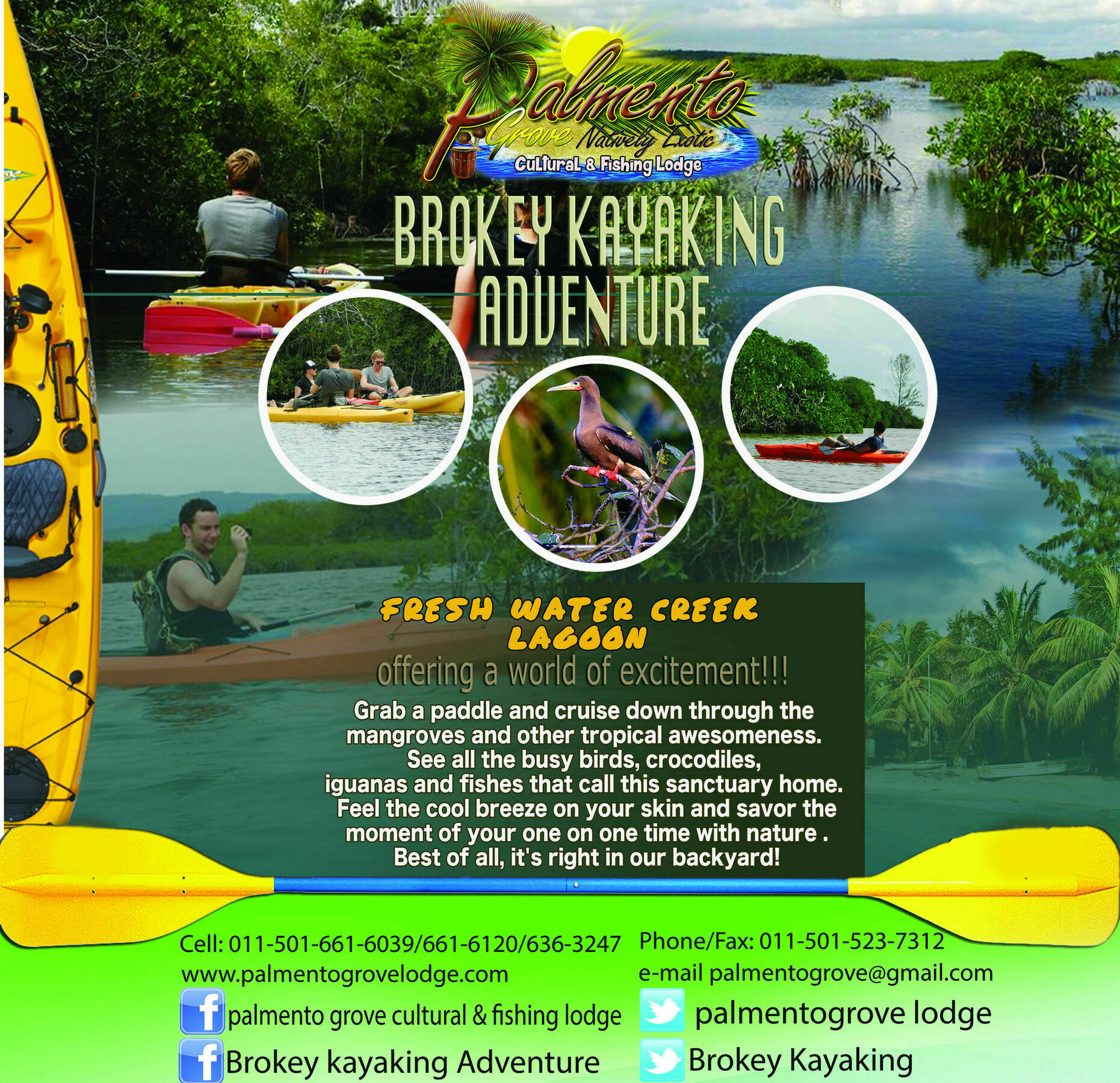 Palmento Grove Cultural And Fishing Lodge هوبكنز المظهر الخارجي الصورة